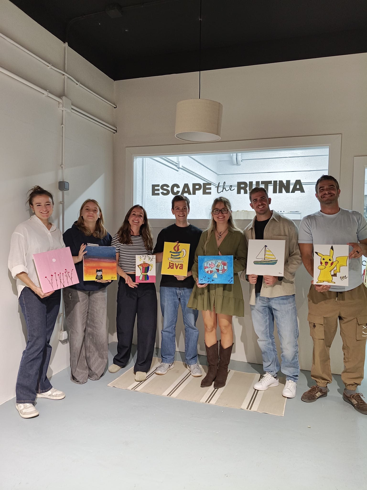 Taller de wine & paint - Imagen 12